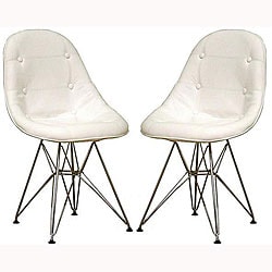 Modern Button-tufted Chairs (Set of 2)