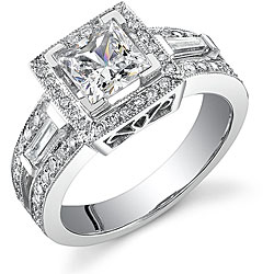 18k Gold 1 5/8ct TDW Diamond Engagement Ring (I,  I1)