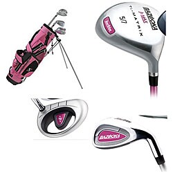 Tour Edge Jr Max 2x1 Pink Golf Club Set