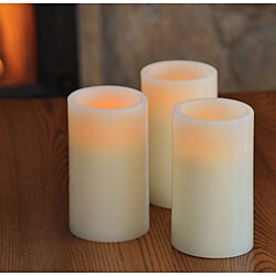 Flameless Vanilla Scented Wax Candles