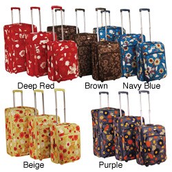 CalPak Palm Springs 3-piece Expandable Luggage Set