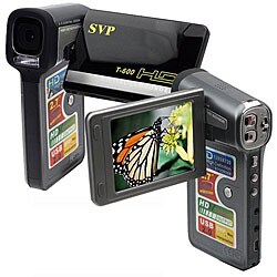 SVP T600 2.7-inch 720p HD Widescreen Black Camcorder