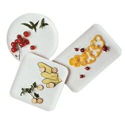 Cuisinart White Polypropylene Prep Boards (Pack of 3)
