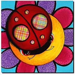 Sylvia Masek 'Little Lady' Gallery Wrapped Canvas