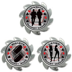 Shadow Spinner Poker Card Covers (Set of 4)