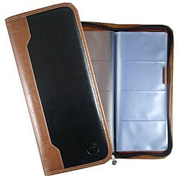 Rolodex Business Card Book with Zipper