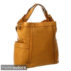 Presa 'Kennington' Oversized Leather Hobo Bag