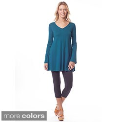 Belled V-Neck