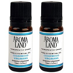 Aromaland Cedarwood Virginiana 10 ml Essential Oils (Pack of 2)
