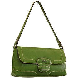 IZOD Women's Westport Pebble Green Clutch
