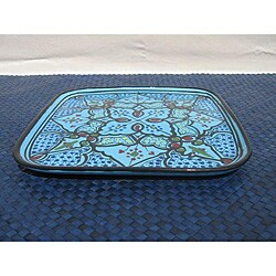 Sabrine Design 11-inch Square Platter (Tunisia)