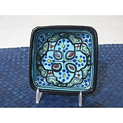 Set of 4 Sabrine Design 3-inch Square Sauce Dishes (Tunisia)