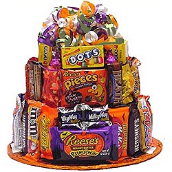 Spooky Cake Treat Tower.