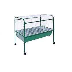 Prevue Pet Products Small Animal Cage with Stand 520 Green & White