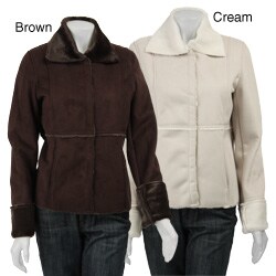 Boston Harbour Women's Faux Shearling Jacket