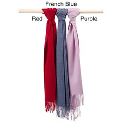 Portolano Fringed Woven Cashmere Scarf