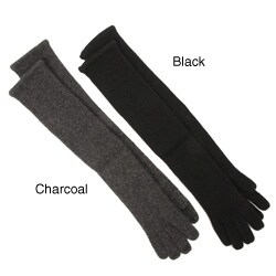 Portolano Women's Tall 20-inch Cashmere Gloves