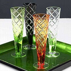 Impulse!  Lounge Champagne Flutes (Set of 4)