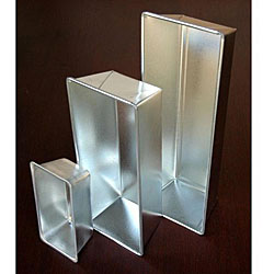 Industrial Grade Tin Loaf Pans Bakeware (Set of 3)