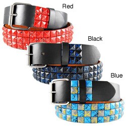 H2W Men's Paint Splatter Belt