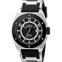 Invicta Men's Force Automatic Black Rubber Watch