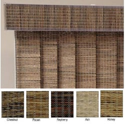 Edinborough Fabric Vertical Blinds (24 in. W x Custom Length)