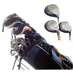 Dunlop Loco 18-piece Complete Left Hand Men's Golf Set