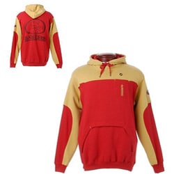 NFL San Francisco 49ers Fleece Hoodie - Overstock Shopping - Great