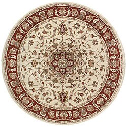 Hand-tufted Tabriz Wool Rug (6' Round)