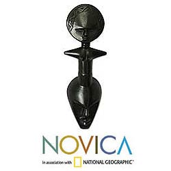 Akan 'Together' Wood Mask (Ghana)