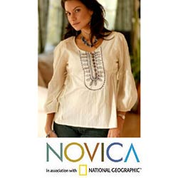 Cotton 'Tribal Legacy' Tunic (India)