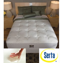 Serta Delphina Cushion Firm Queen-size Mattress Set