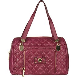 Marc Jacobs Fuchsia Quilted Satchel