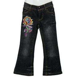 Ed Hardy Girl's Love Rose Jeans
