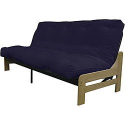 Boston Natural Finish Queen Armless Futon Set