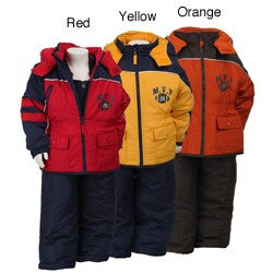 Carter's Toddler Boy 2-piece Colorblocked Snowsuit