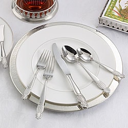 Ginkgo Pineapple Stainless Steel 5-piece Place Setting