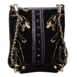 Christian Audigier Panthera 'Cavalier' Cross-body Bag