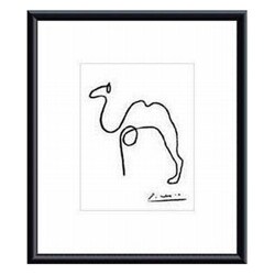 Pablo Picasso 'The Camel' Metal Framed Art Print