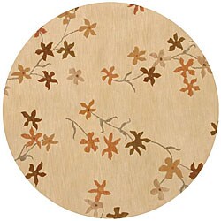 Blossom New Zealand Wool Rug (6' Round)