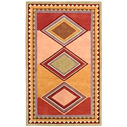 Handmade Shariz Wool Rug (8' x 11') 
