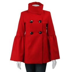 Jessica Simpson Women's Double-breasted Coat
