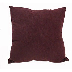 Fairview 16-inch Square Eggplant Throw Pillows (Set of 2)