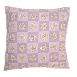 Joplin Purple 24-inch Floor Pillow.
