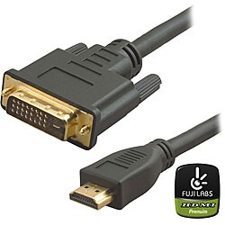 Fuji Labs 3-foot Premium Hi-speed HDMI-DVI Cable 
