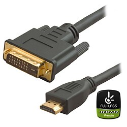 Fuji Labs 16-foot Premium Hi-speed HDMI-DVI Cable