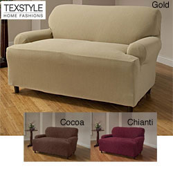 TexStyle Stretch Mosaic One-piece T-cushion Sofa Slipcover