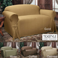 TexStyle Kent 68-inch One-piece Loveseat Slipcover