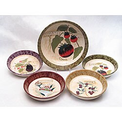 Certified International 'Siena' 5-piece Pasta Set