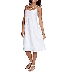 White Lined Sun Dress (Indonesia)